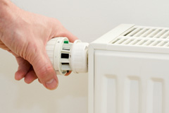 Over End central heating installation costs